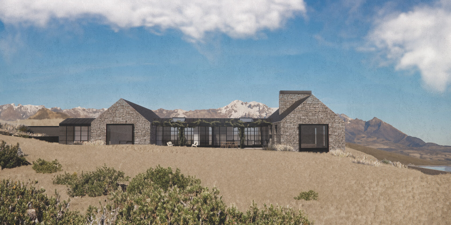 Southern Stone Home &middot;&middot; studio john irving architects