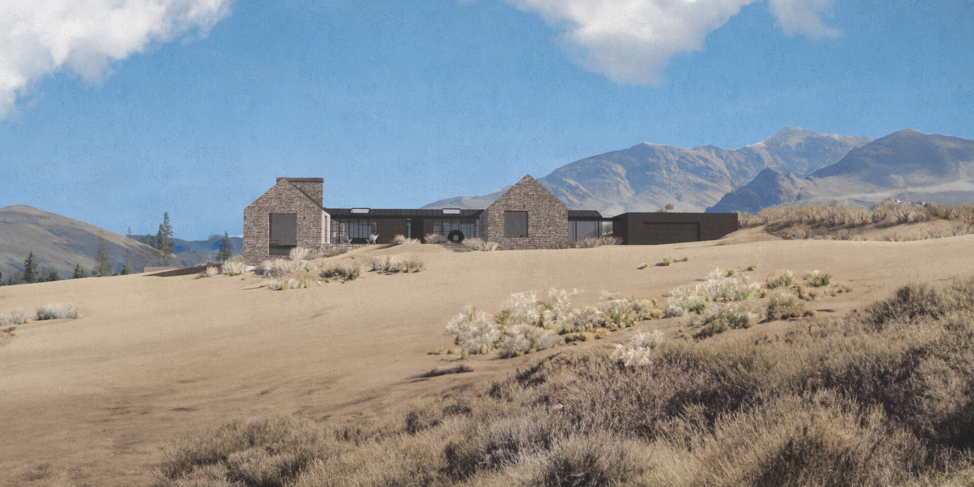 Southern Stone Home &middot;&middot; studio john irving architects